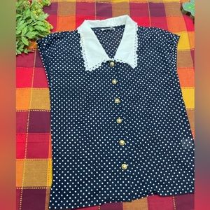 Vintage Collar Blouse